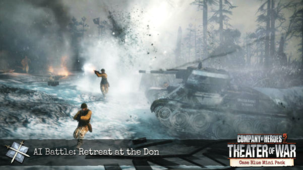 Игра Company of Heroes 2 - Case Blue Mission Pack, скриншот