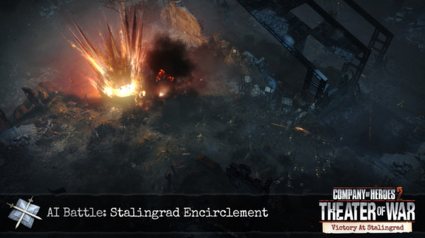Игра Company of Heroes 2 - Victory at Stalingrad Mission Pack, скриншот