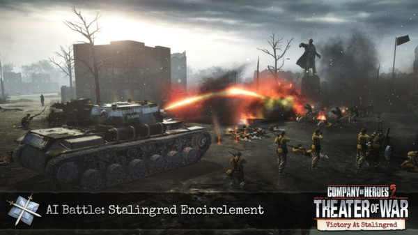 Игра Company of Heroes 2 - Victory at Stalingrad Mission Pack, скриншот