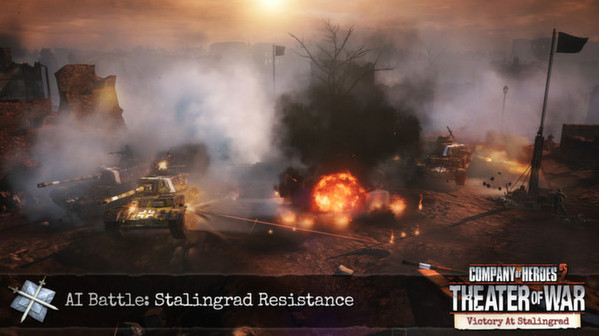 Игра Company of Heroes 2 - Victory at Stalingrad Mission Pack, скриншот