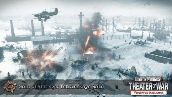 Игра Company of Heroes 2 - Victory at Stalingrad Mission Pack, скриншот