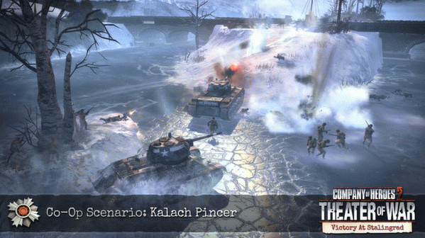 Игра Company of Heroes 2 - Victory at Stalingrad Mission Pack, скриншот