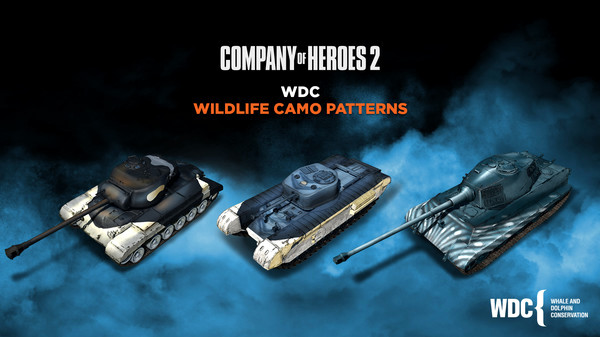 Игра Company of Heroes 2 - Whale and Dolphin Conservation Charity Pattern Pack, скриншот