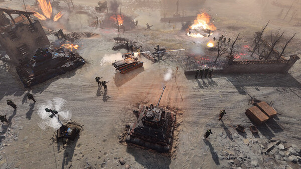 Игра Company of Heroes 3: Endure & Defy, скриншот