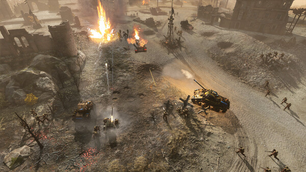 Игра Company of Heroes 3: Endure & Defy, скриншот