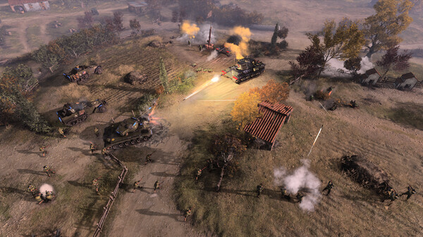 Игра Company of Heroes 3: Fire & Steel, скриншот