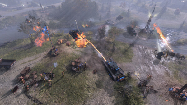 Игра Company of Heroes 3: Fire & Steel, скриншот