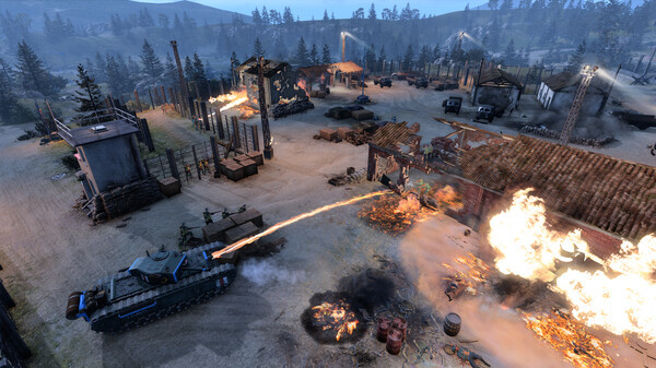 Игра Company of Heroes 3: Fire & Steel, скриншот