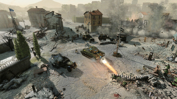 Игра Company of Heroes 3: Fire & Steel, скриншот