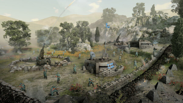 Игра Company of Heroes 3: Hammer & Shield Battlegroup DLC, скриншот