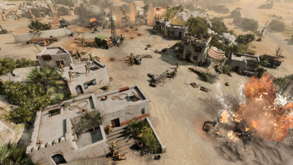 Игра Company of Heroes 3: Stealth & Stronghold, скриншот