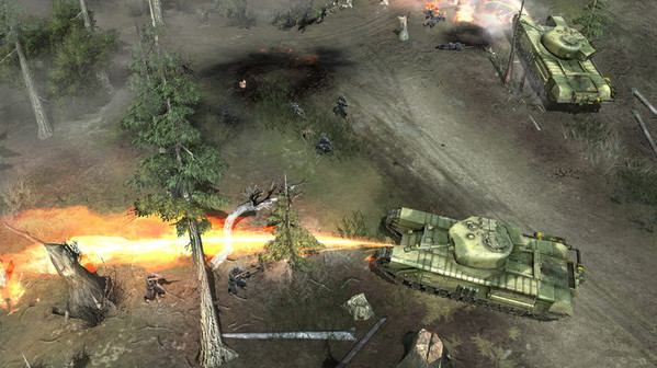 Игра Company of Heroes: Opposing Fronts, скриншот