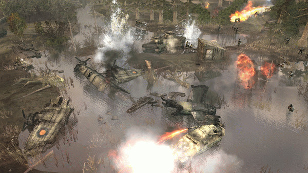 Игра Company of Heroes: Tales of Valor, скриншот