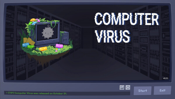 Игра Computer Virus, скриншот