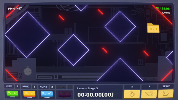 Игра Computer Virus, скриншот