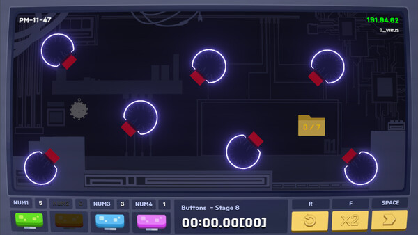 Игра Computer Virus, скриншот