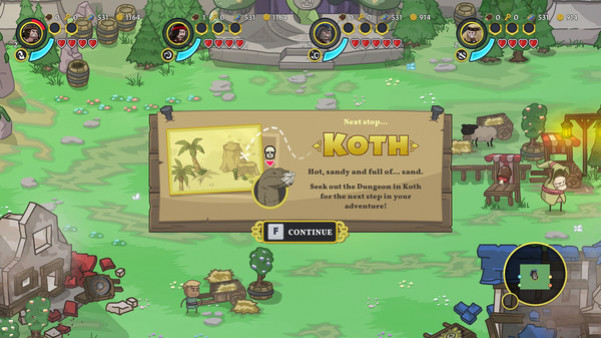 Игра Conan Chop Chop, скриншот