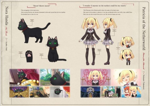 Игра Concept Design of anime - The Princess, the Stray Cat, and Matters of the Heart, скриншот