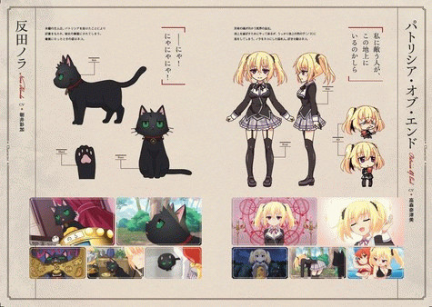 Игра Concept Design of anime - The Princess, the Stray Cat, and Matters of the Heart, скриншот