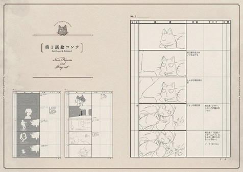 Игра Concept Design of anime - The Princess, the Stray Cat, and Matters of the Heart, скриншот