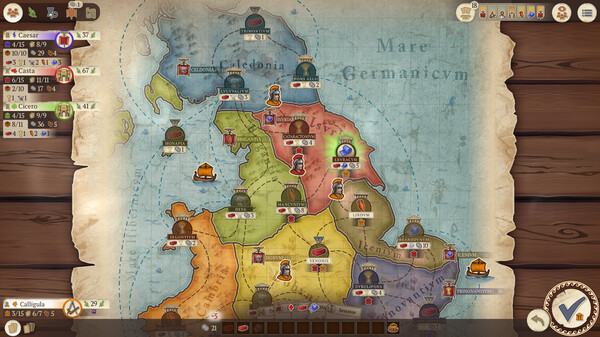 Игра Concordia: Digital Edition - Britannia & Germania, скриншот