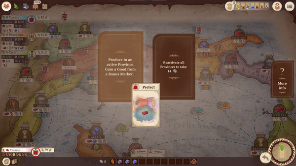 Игра Concordia: Digital Edition, скриншот