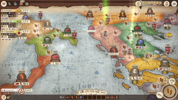 Игра Concordia: Digital Edition - Venus, скриншот