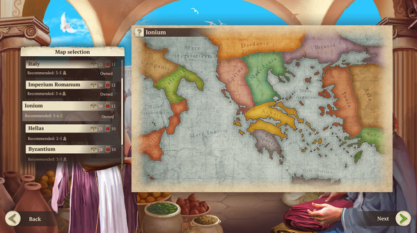 Игра Concordia: Digital Edition - Venus, скриншот