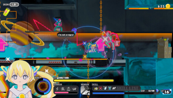 Игра CONERU -DIMENSION GIRL-, скриншот