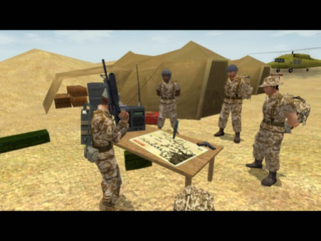 Игра Conflict Desert Storm, скриншот