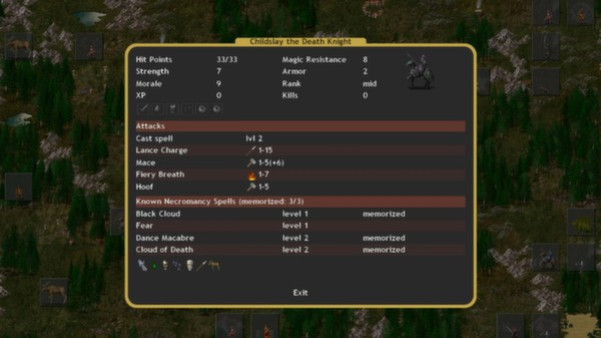 Игра Conquest of Elysium 3, скриншот