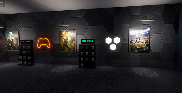 Игра Console Cafe Simulator, скриншот