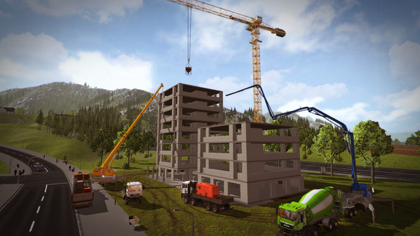 Игра Construction Simulator 2015: Liebherr 150 EC-B, скриншот