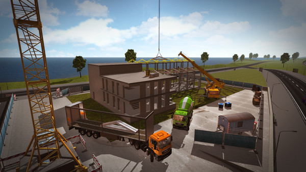 Игра Construction Simulator 2015: Liebherr 150 EC-B, скриншот