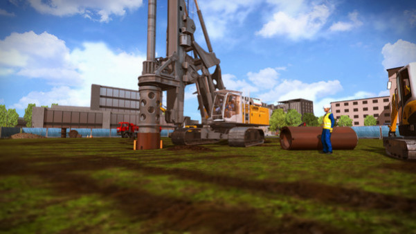 Игра Construction Simulator 2015: Liebherr LB 28, скриншот