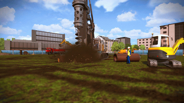 Игра Construction Simulator 2015: Liebherr LB 28, скриншот