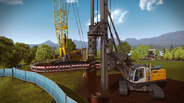Игра Construction Simulator 2015: Liebherr LR 1300, скриншот