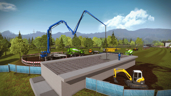Игра Construction Simulator 2015: Liebherr LR 1300, скриншот
