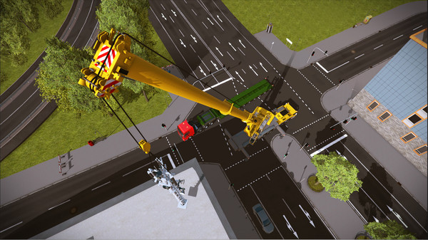Игра Construction Simulator 2015: Liebherr LTM 1300 6.2, скриншот
