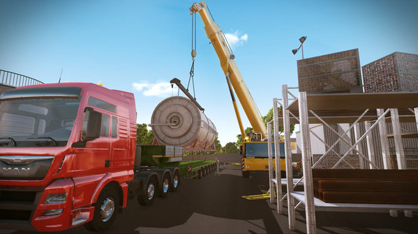 Игра Construction Simulator 2015: Liebherr LTM 1300 6.2, скриншот