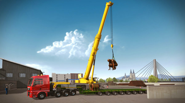 Игра Construction Simulator 2015: Liebherr LTM 1300 6.2, скриншот