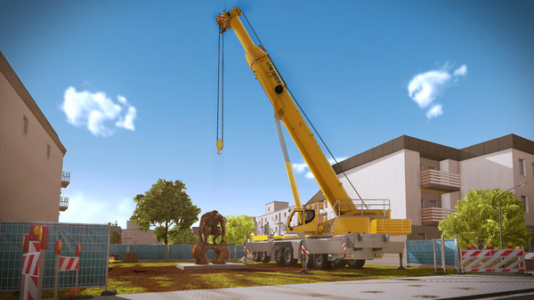 Игра Construction Simulator 2015: Liebherr LTM 1300 6.2, скриншот
