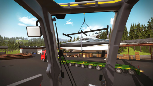 Игра Construction Simulator 2015: Liebherr LTM 1300 6.2, скриншот