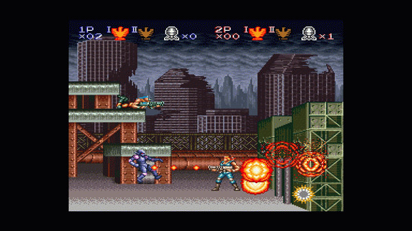 Игра Contra Anniversary Collection, скриншот