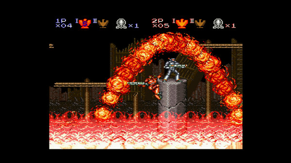 Игра Contra Anniversary Collection, скриншот