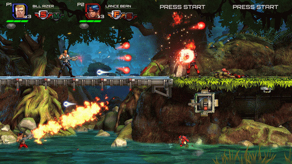 Игра Contra: Operation Galuga, скриншот