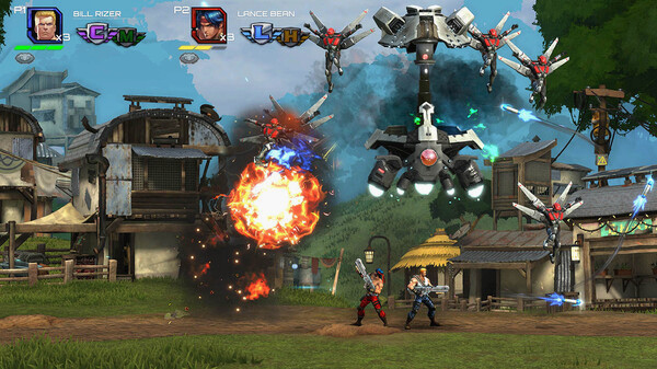 Игра Contra: Operation Galuga, скриншот