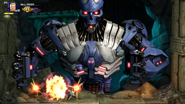 Игра Contra: Operation Galuga, скриншот