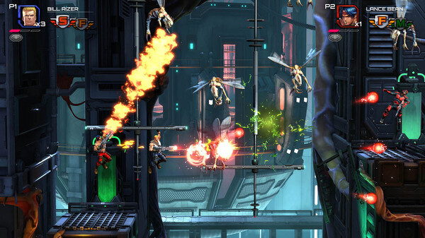 Игра Contra: Operation Galuga, скриншот