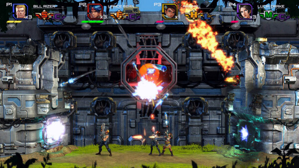 Игра Contra: Operation Galuga, скриншот
